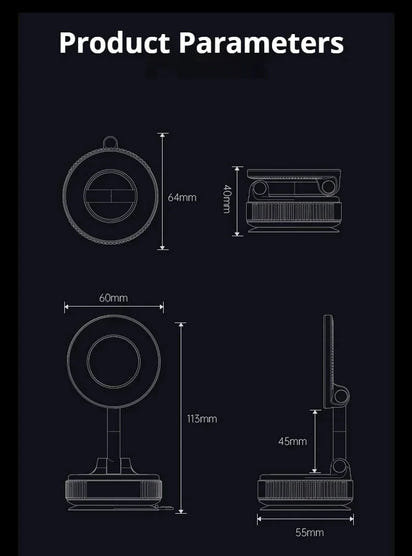 TheFavilo Magnetic Phone Stand 360°  TF404WB